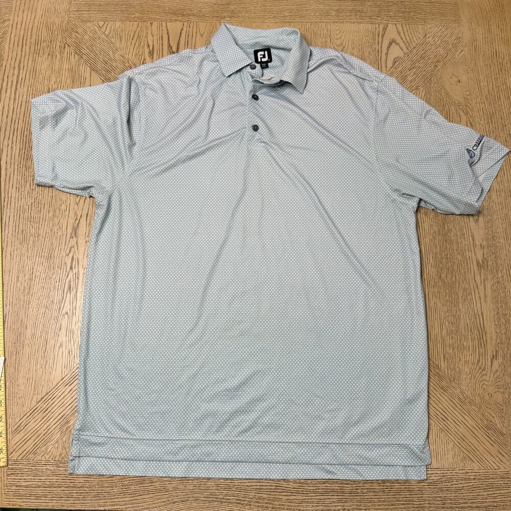 Footjoy Golf Polo Diamond Pattern‎ Large Creekmoor